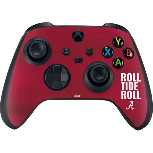 University of Alabama Roll Tide Roll Xbox Series X Skins