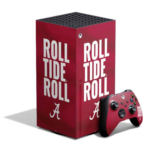 University of Alabama Roll Tide Roll XBox Series X Digital Edition Bundle Skin