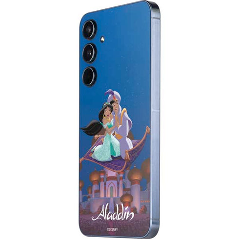 Disney Aladdin and Jasmine Magic Carpet Galaxy A35 5G Skin