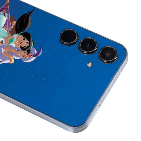 Disney Aladdin and Jasmine Magic Carpet Galaxy A35 5G Skin