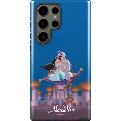 Disney Aladdin and Jasmine Magic Carpet Galaxy S23 Ultra Pro Case