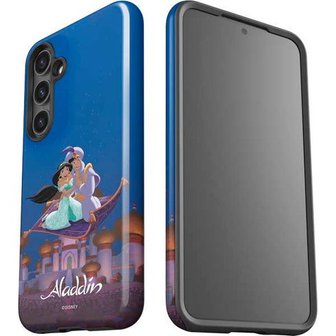 Disney Aladdin and Jasmine Magic Carpet Galaxy S25 Impact Case