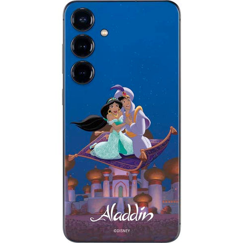 Disney Aladdin and Jasmine Magic Carpet Galaxy S24 Plus Skin