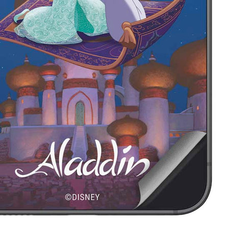 Disney Aladdin and Jasmine Magic Carpet Galaxy S25 Skin