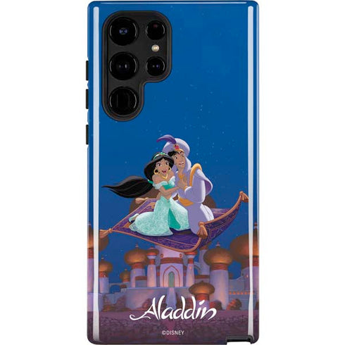 Disney Aladdin and Jasmine Magic Carpet Galaxy S25 Ultra Impact Case