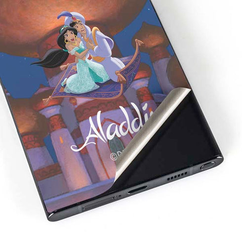 Disney Aladdin and Jasmine Magic Carpet Galaxy S25 Ultra Skin