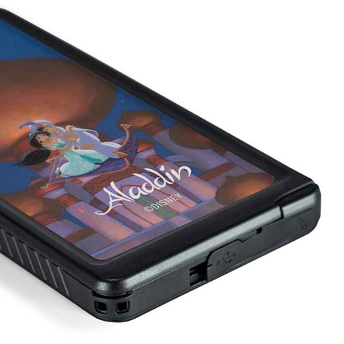 Disney Aladdin and Jasmine Magic Carpet Galaxy S24 Ultra Waterproof Case