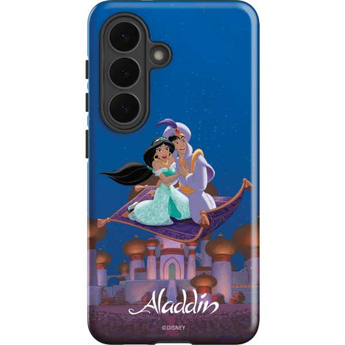 Disney Aladdin and Jasmine Magic Carpet Galaxy S26 Plus Impact Case