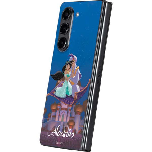 Disney Aladdin and Jasmine Magic Carpet Galaxy Z Fold5 5G Skin
