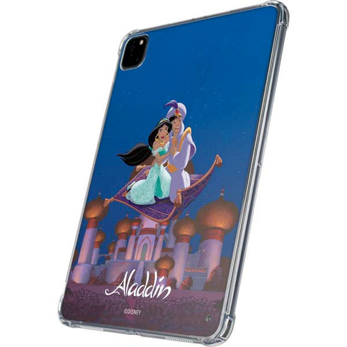 Disney Aladdin and Jasmine Magic Carpet iPad Pro 11in (2024) Clear Case
