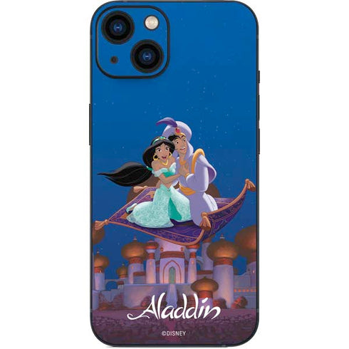 Disney Aladdin and Jasmine Magic Carpet iPhone 15 Skin