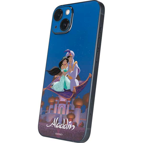 Disney Aladdin and Jasmine Magic Carpet iPhone 15 Skin