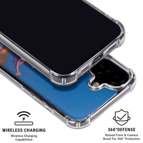 Disney Aladdin and Jasmine Magic Carpet iPhone 16 MagSafe Case