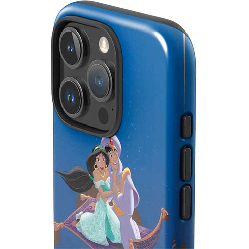 Disney Aladdin and Jasmine Magic Carpet iPhone 16 Pro Max Impact Case