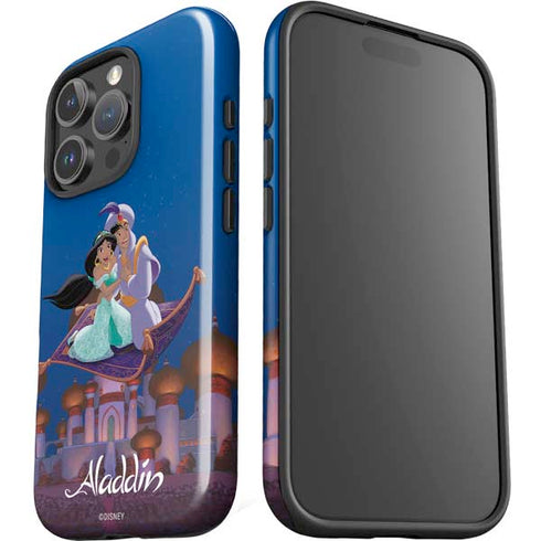 Disney Aladdin and Jasmine Magic Carpet iPhone 16 Pro Max Impact Case