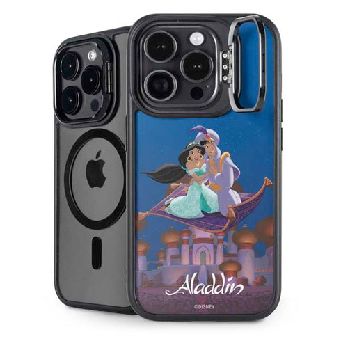 Disney Aladdin and Jasmine Magic Carpet iPhone 16 Pro Max Kickstand Case