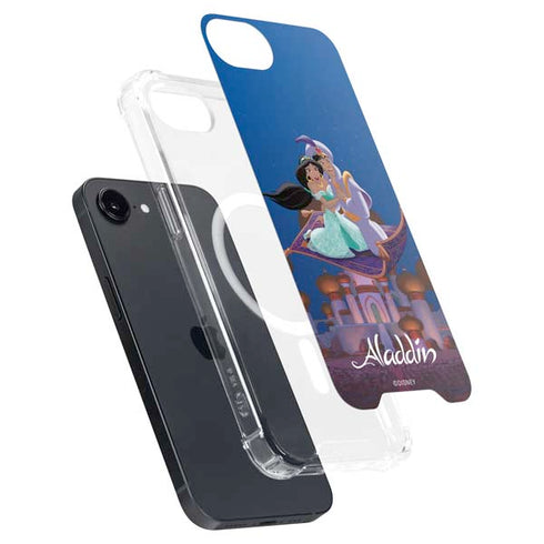 Disney Aladdin and Jasmine Magic Carpet iPhone 16e MagSafe Case
