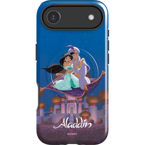 Disney Aladdin and Jasmine Magic Carpet iPhone 17 Air Magsafe Impact Case