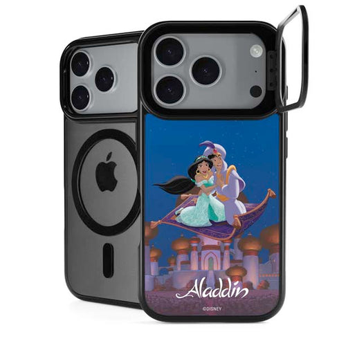 Disney Aladdin and Jasmine Magic Carpet iPhone 17 Pro Max Kickstand Case