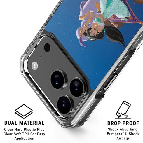 Disney Aladdin and Jasmine Magic Carpet iPhone 17 Pro Max MagSafe Case