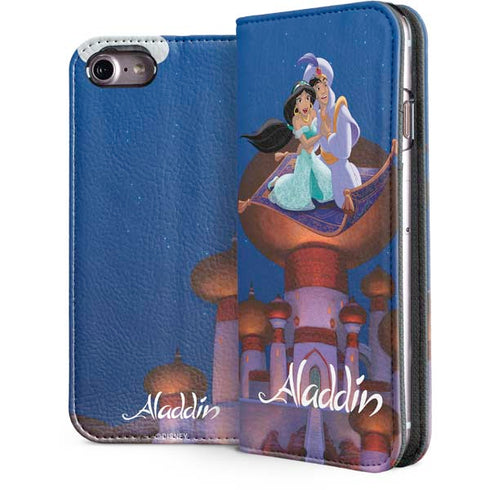 Disney Aladdin and Jasmine Magic Carpet iPhone 7 Folio Case