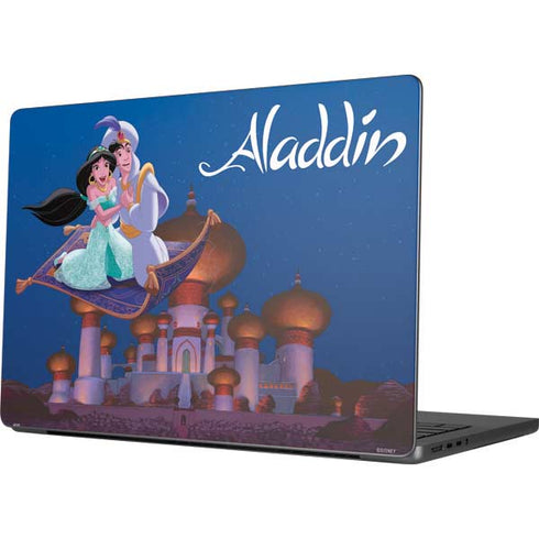 Disney Aladdin and Jasmine Magic Carpet Apple MacBook Pro 14-inch Skin