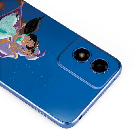 Disney Aladdin and Jasmine Magic Carpet Moto G Play 4G (2024) Skin