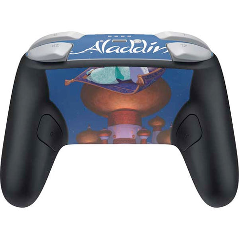 Disney Aladdin and Jasmine Magic Carpet Nintendo Switch 2 (2025) Pro Controller Skin