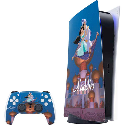 Disney Aladdin and Jasmine Magic Carpet PlayStation PS5 Skins