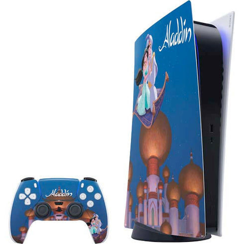 Disney Aladdin and Jasmine Magic Carpet PlayStation PS5 Skins