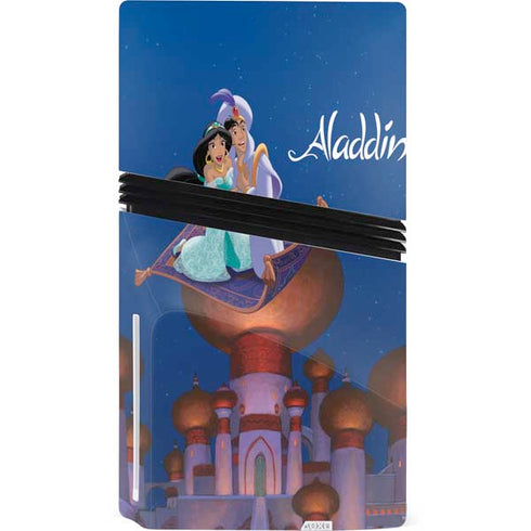 Disney Aladdin and Jasmine Magic Carpet PS5 Pro Disk Bundle Skin