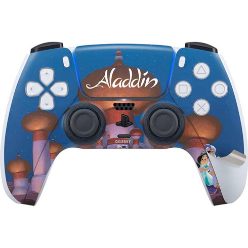 Disney Aladdin and Jasmine Magic Carpet PS5 Pro Disk Bundle Skin