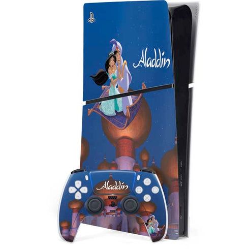 Disney Aladdin and Jasmine Magic Carpet PlayStation PS5 Skins