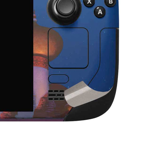 Disney Aladdin and Jasmine Magic Carpet Steam Deck Handheld Gaming Computer OLED Skin