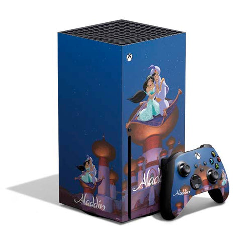 Disney Aladdin and Jasmine Magic Carpet Xbox Series X Skins