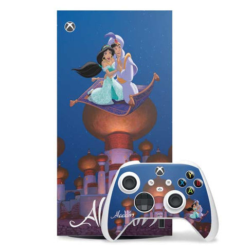 Disney Aladdin and Jasmine Magic Carpet Xbox Series X Skins