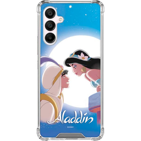 Disney Aladdin and Princess Jasmine Kiss Galaxy A16 5G Clear Case
