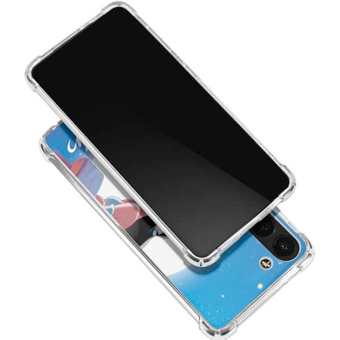 Disney Aladdin and Princess Jasmine Kiss Galaxy S24 FE Clear Case