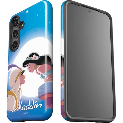 Disney Aladdin and Princess Jasmine Kiss Galaxy S25 Impact Case