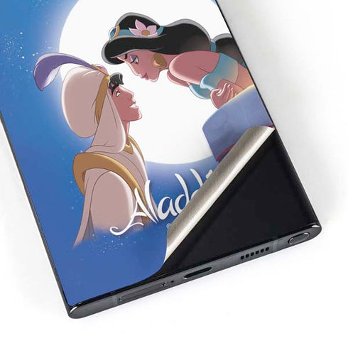 Disney Aladdin and Princess Jasmine Kiss Galaxy S24 Ultra Skin