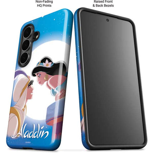 Disney Aladdin and Princess Jasmine Kiss Galaxy S26 Plus Impact Case