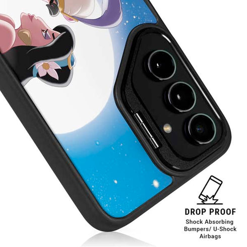 Disney Aladdin and Princess Jasmine Kiss Galaxy S26 Plus Kickstand Case