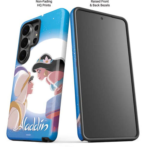 Disney Aladdin and Princess Jasmine Kiss Galaxy S26 Ultra Impact Case