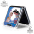 Disney Aladdin and Princess Jasmine Kiss Galaxy Z Flip7 Clear Case