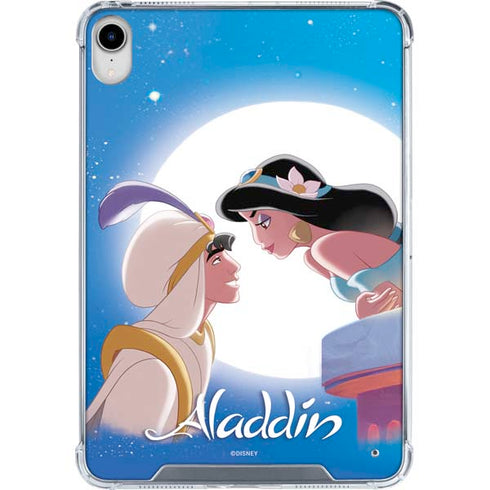 Disney Aladdin and Princess Jasmine Kiss iPad 11th Gen (2025) Clear Case