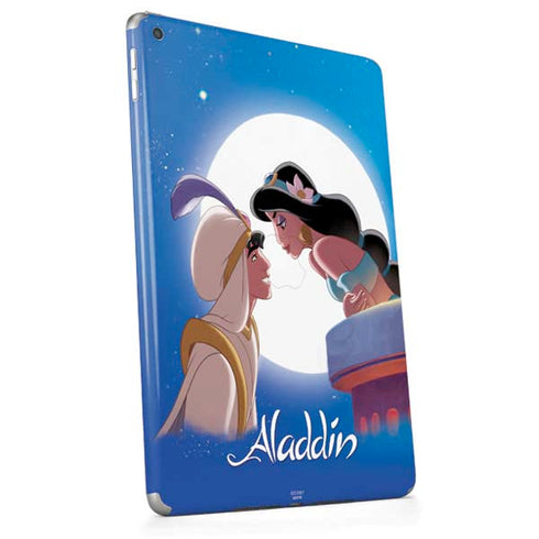 Disney Aladdin and Princess Jasmine Kiss Apple iPad Skin
