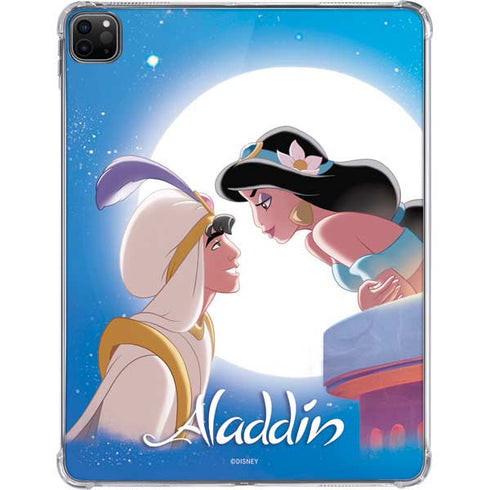Disney Aladdin and Princess Jasmine Kiss iPad Pro 11in (2024) Clear Case