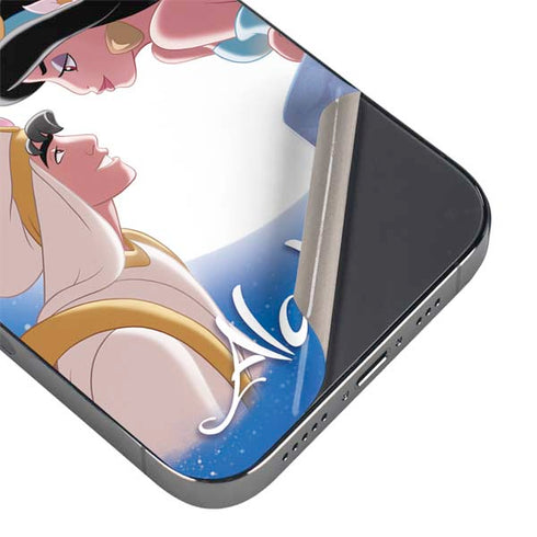 Disney Aladdin and Princess Jasmine Kiss iPhone 15 Pro Max Skin
