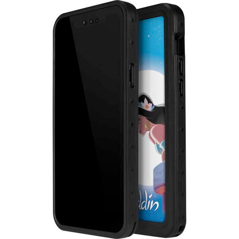 Disney Aladdin and Princess Jasmine Kiss iPhone 15 Pro Waterproof Case