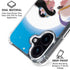 Disney Aladdin and Princess Jasmine Kiss iPhone 16 Plus Clear Case